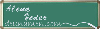 Alena Heder Visitenkarte